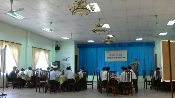 Ảnh hội nghị tập huấn báo cáo viên nguồn của HĐND tỉnh Bắc Giang