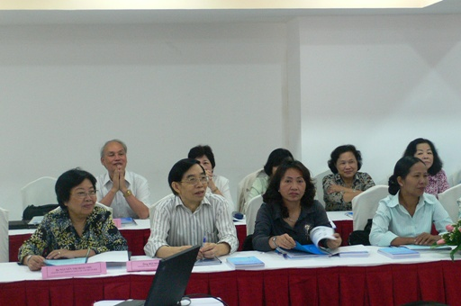 Ảnh hội thảo "Thực trạng và giải pháp đổi mới công tác bồi dưỡng ĐBQH", ngày 24-25/07/2009 tại TP. HCM