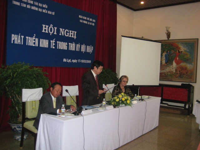 Ảnh HN "Phát triển kinh tế trong thời kỳ hội nhập", tại Đà Lạt, ngày 17-19/03/2009